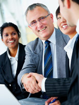 Businessmen with philanthropic focus